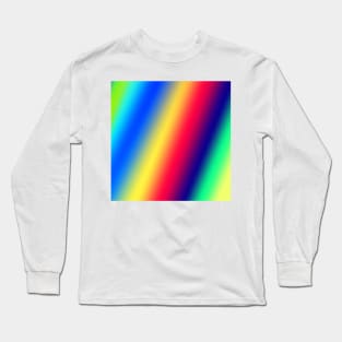 blue yellow red abstract texture background pattern Long Sleeve T-Shirt